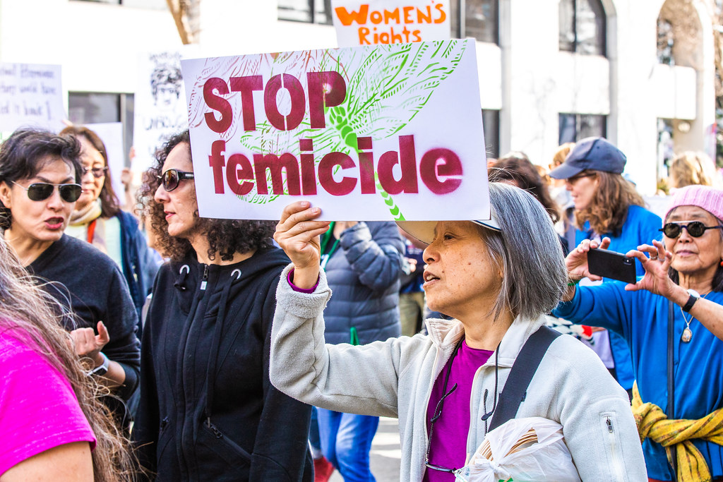 “Stop Femicide” por Thomas Hawk, con licencia bajo CC by 2.0