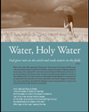 cover of Water, Holy Water resource for Earth Day Sunday 2014