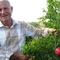Kostanyan Enoq, next to his pomegranate tree, received a micro-loan from JMF to produce organic agricultural goods in Lukashen village, Armavir region. 