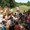 The first day of camp we had 15 from Peterfolvo camp and 5 from Teco Boken camp.  On our last day we had 24 plus 13