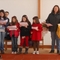 Sunday school children lead congregational singing in Presbyterian Church of Alhadas