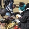 Enjoying an apthapi (Andean potluck) with Lutheran Church members in the Altiplano (High Plain)
