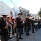 The start of the band concert in Alhadas outside The Collectivity. The Alhadas band plays a welcome.
