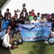 Group shot of Water School participants with UMAVIDA youth in La Paz, Bolivia