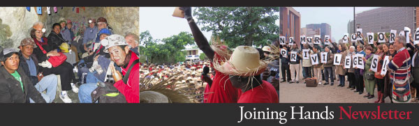 Joining Hands newsletter banner