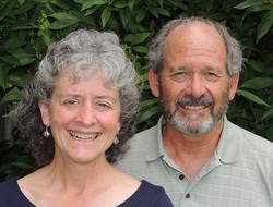 Head-and-shoulders photograph of Sara Armstrong and Rusty Edmonston.