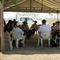 El Tamarindo community members meet with a Presbyterian delegation