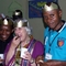 Elder Kalambayi at the King's Table with Rhiannon and Patience