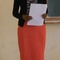 Workinesh Negessa gives 1st oral presentation to the Advanced English class