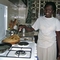 Irene, our house-help and dear friend, making chapatis —Ummm!
