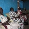A few of the ladies listening to Aliamma about the Community Health Evangelism