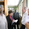 Dean Wondimu Legesse tours MYS Library with Rev. Debbie Braaksma, John, Horn of Africa liaison Rev. Michael Weller, and Rev. Dr. Jeff Ritchie, The Outreach Foundation