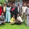 Graduation Day 2011. Rev. Temesgen Ayana, wife Shume, and daughter Koku with church elders & brother