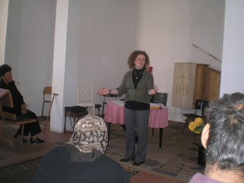 The Rev. Eszter Dani, head of the RCH’s Mission Department, works with Roma people in Hungary and neighboring Ukraine.