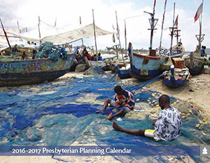 Cover of the 2016-17 planning calendar