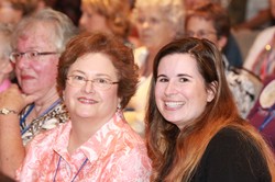 Kathy Randall and Sara Hill at 2015 Gathering