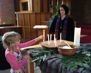 Lenten worship service